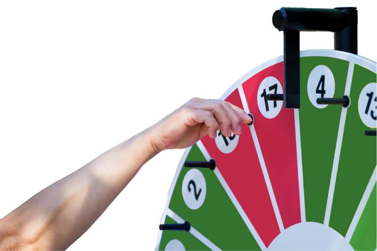 Carnival prize wheel