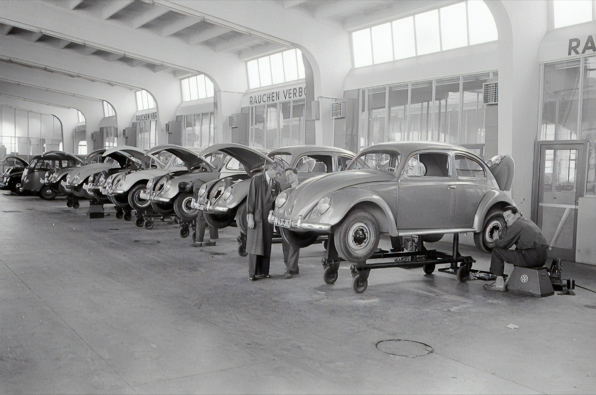 Volkswagan assembly line